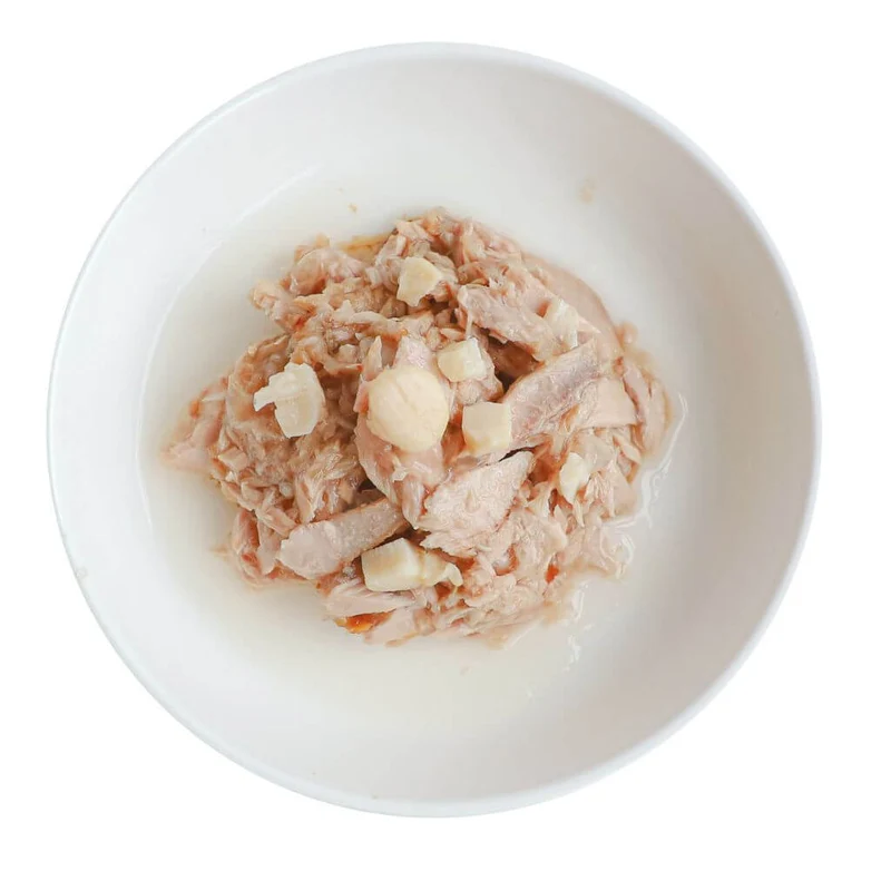 Atún con Vieiras 80g - Comida húmeda en Gelatina