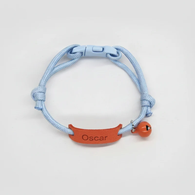 Collier Personnalisable Léger En Corde Pour Chat