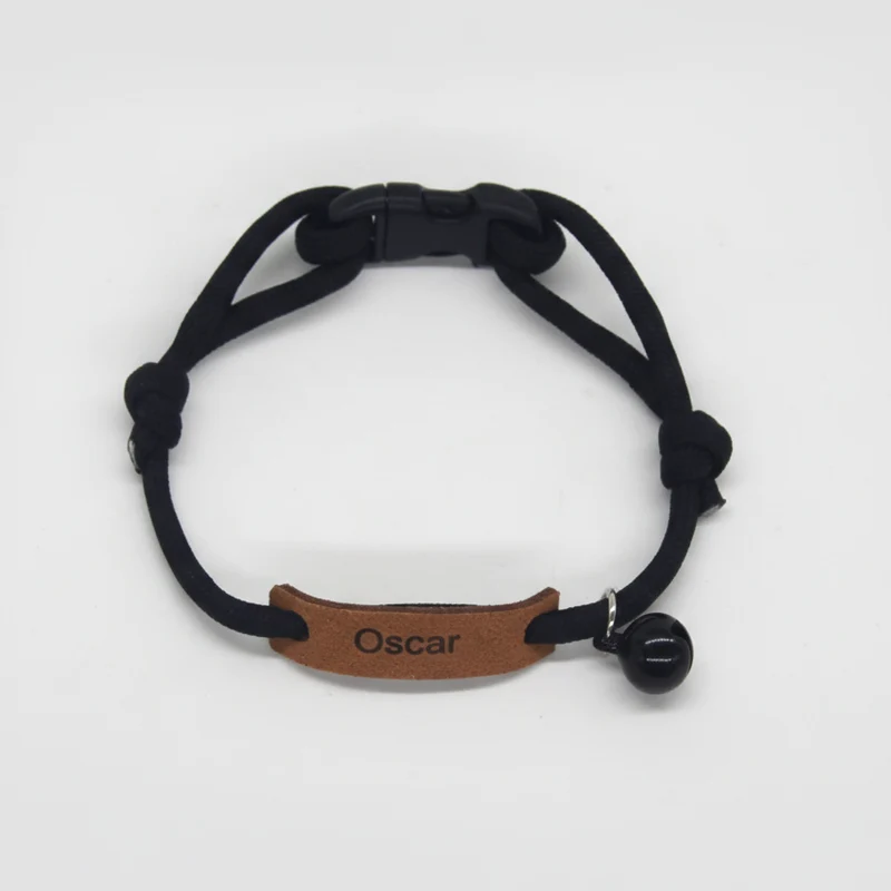 Collier Personnalisable Léger En Corde Pour Chat