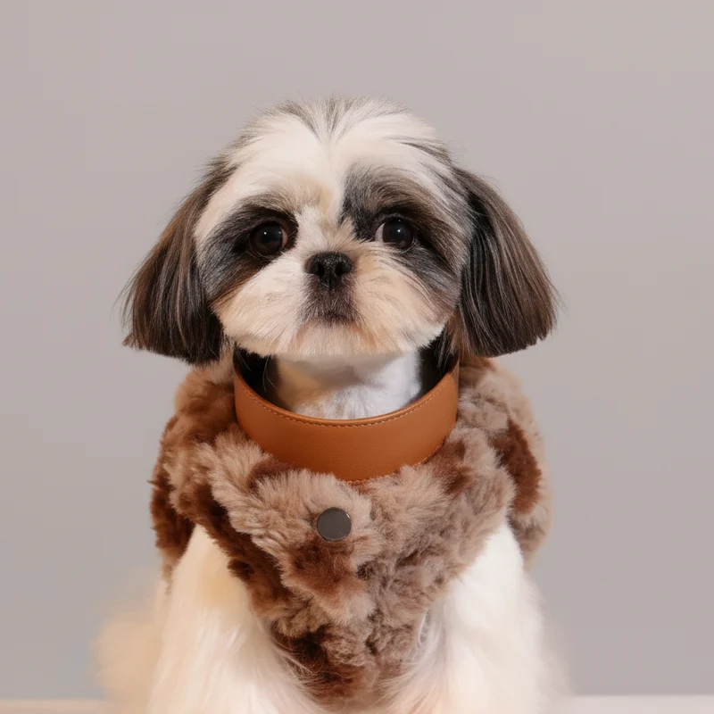 Manteau En Fausse Fourrure Pour Petit Chien