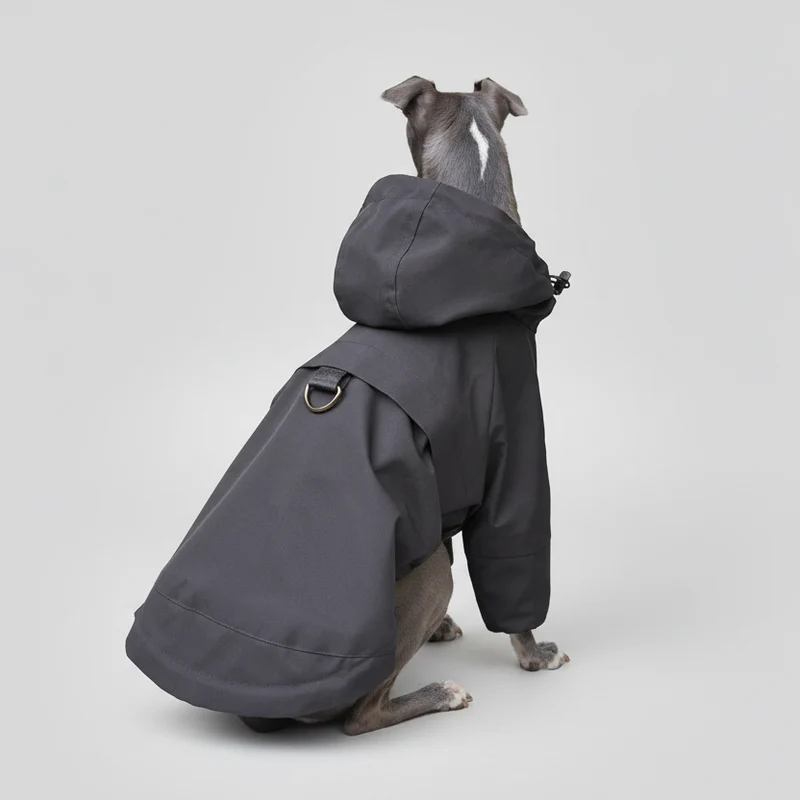 Veste Imperméable A Capuche Pour Lévrier Et Whippet