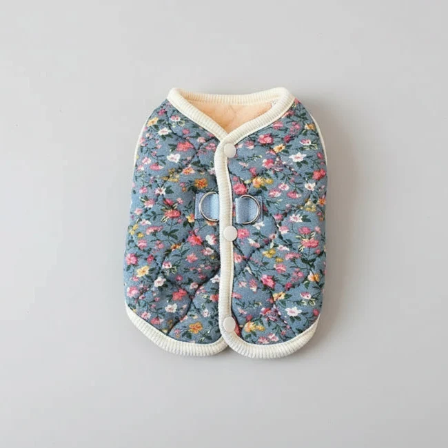 Gilet Pour Chien Imprimé Floral Et Coloré