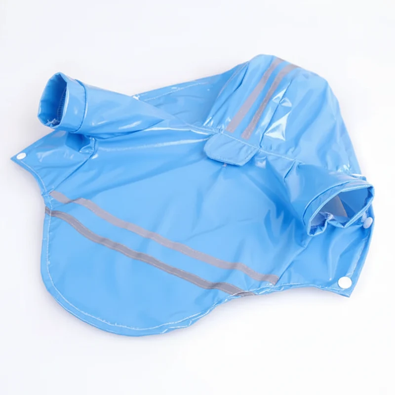 Imperméable Pour Chien Avec Capuche Et Bandes Réfléchissantes
