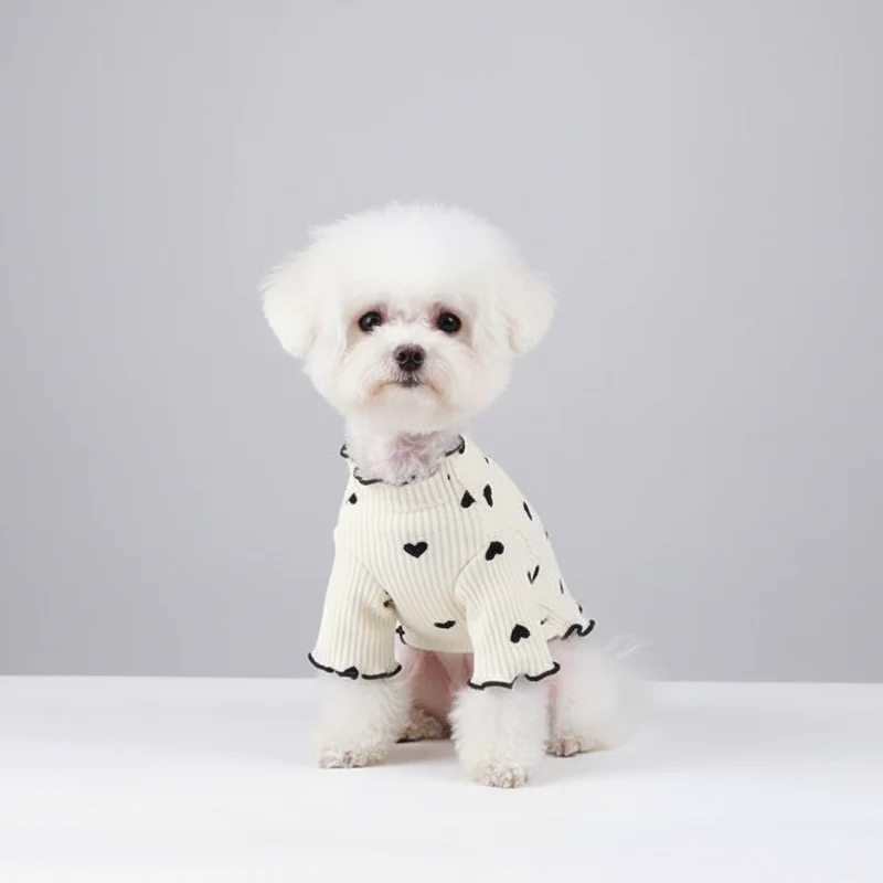 T-shirt Confortable En Coton Pour Petit Chien