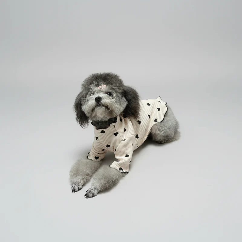 T-shirt Confortable En Coton Pour Petit Chien