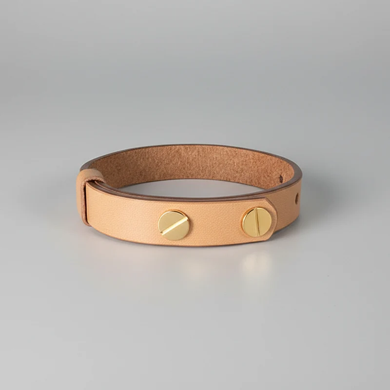Collier En Cuir Fait Main Pour Chat