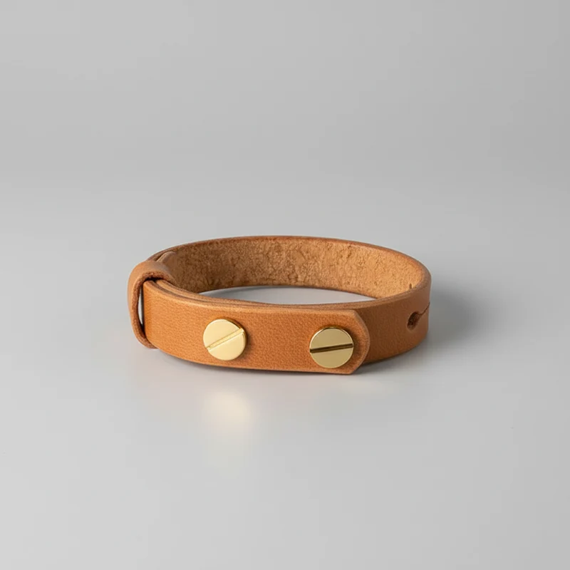 Collier En Cuir Fait Main Pour Chat