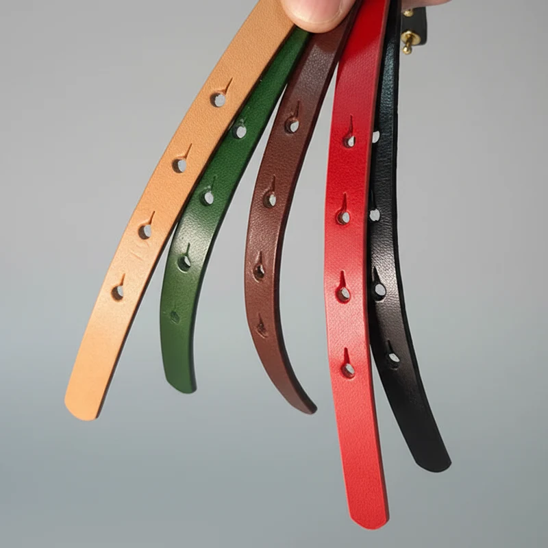 Collier En Cuir Fait Main Pour Chat
