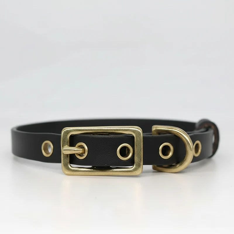 Collier Pour Chien En Cuir Véritable Personnalisable
