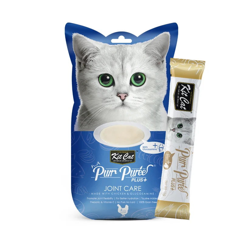 PurrPuree PLUS - FUNCIONAL - Pollo (Joint Care) 60g (4x15g)