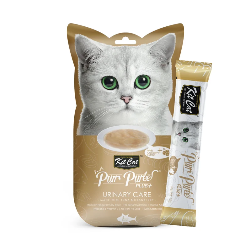 PurrPuree PLUS - FUNCIONAL - Atún (Urinary Care) 60g (4x15g)