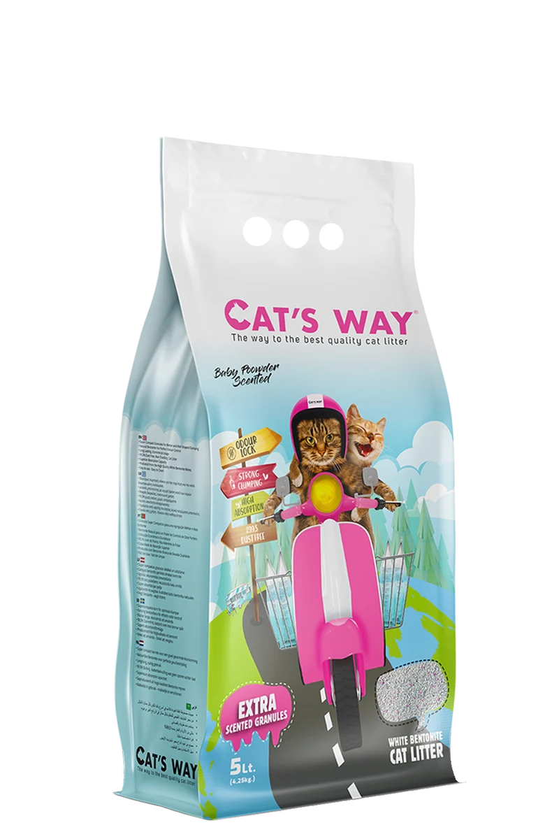 Catway — Litière Agglomérante Premium pour Chats | 5L, 10L, 20L