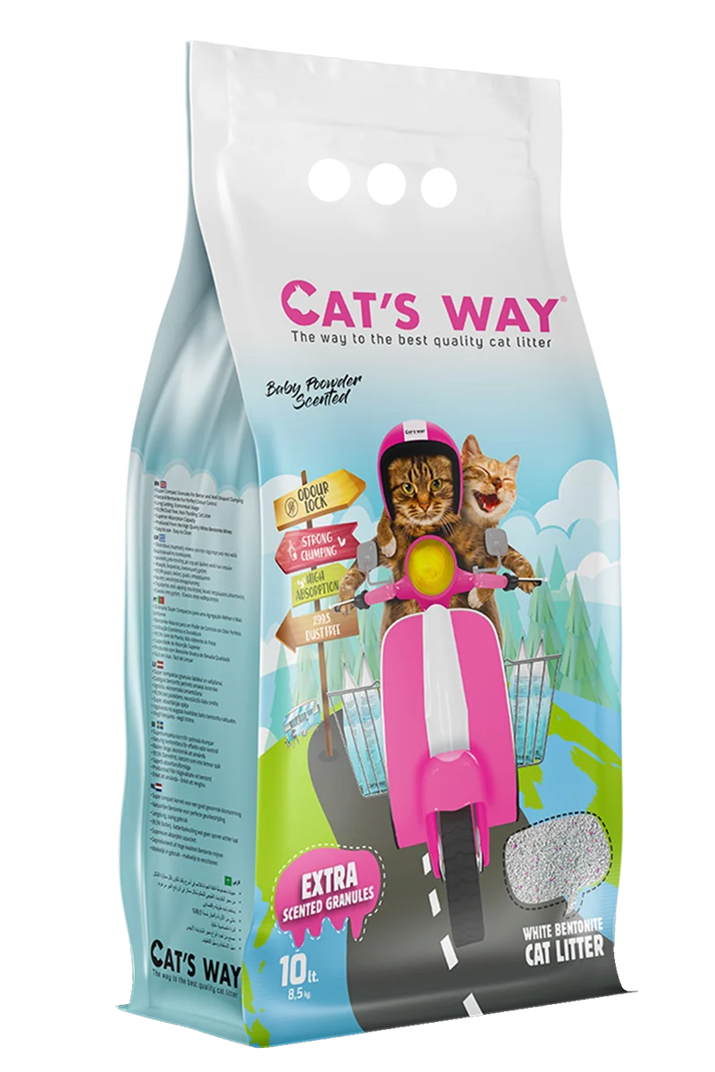 Catway — Litière Agglomérante Premium pour Chats | 5L, 10L, 20L