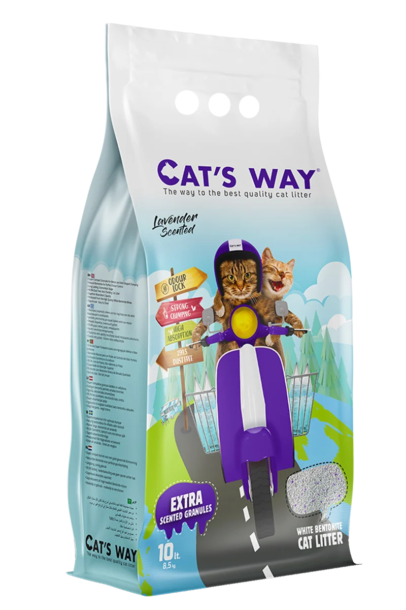 Catway — Litière Agglomérante Premium pour Chats | 5L, 10L, 20L