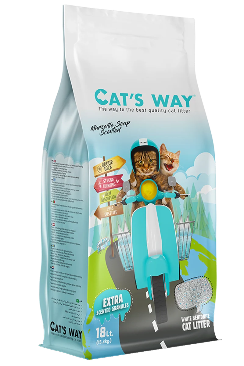 Catway — Litière Agglomérante Premium pour Chats | 5L, 10L, 20L