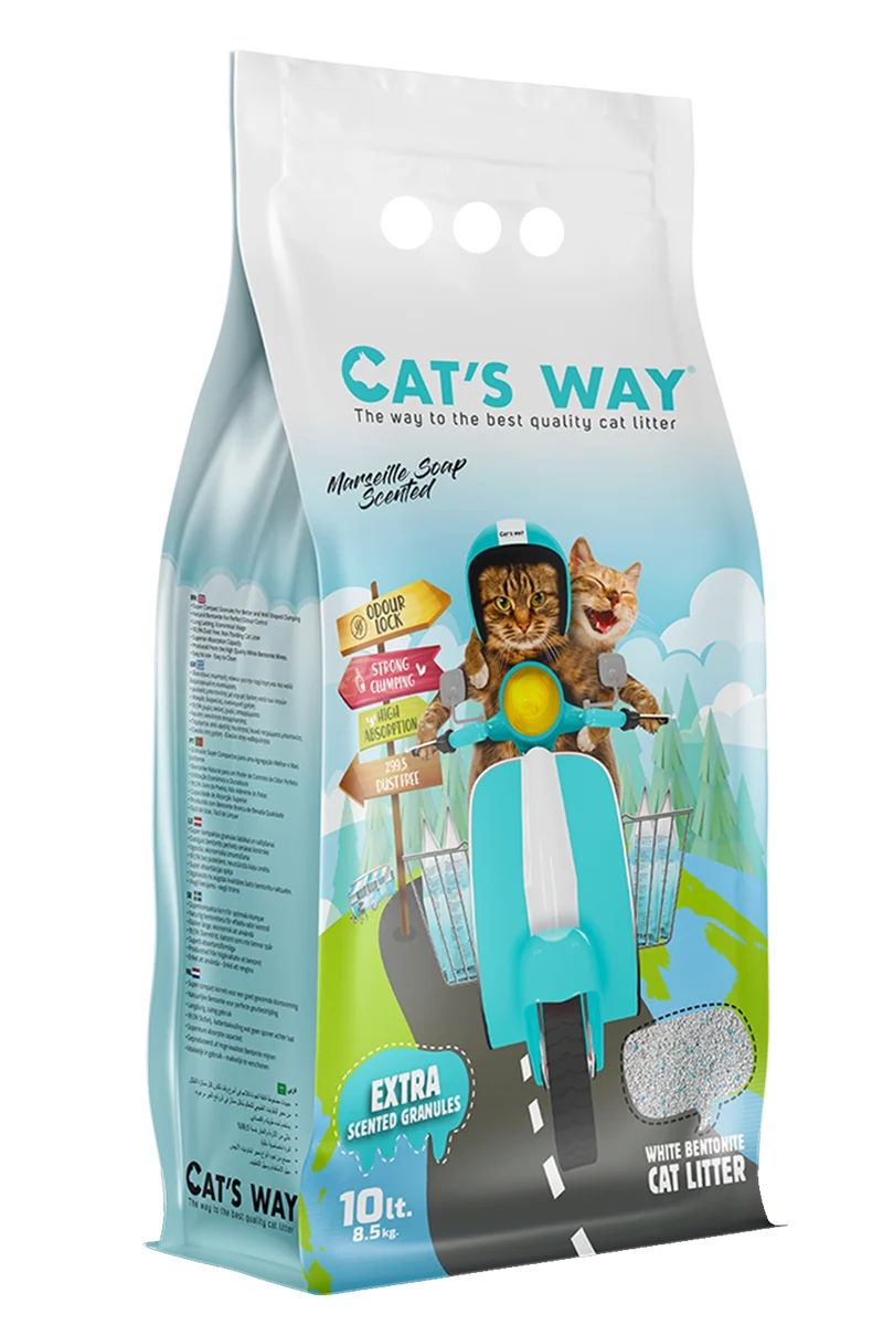 Catway — Litière Agglomérante Premium pour Chats | 5L, 10L, 20L