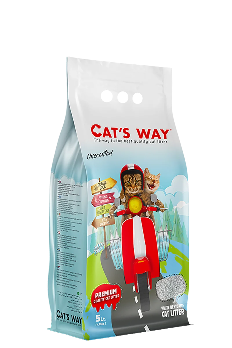 Catway — Litière Agglomérante Premium pour Chats | 5L, 10L, 20L