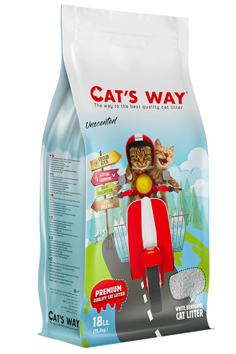 Catway — Litière Agglomérante Premium pour Chats | 5L, 10L, 20L