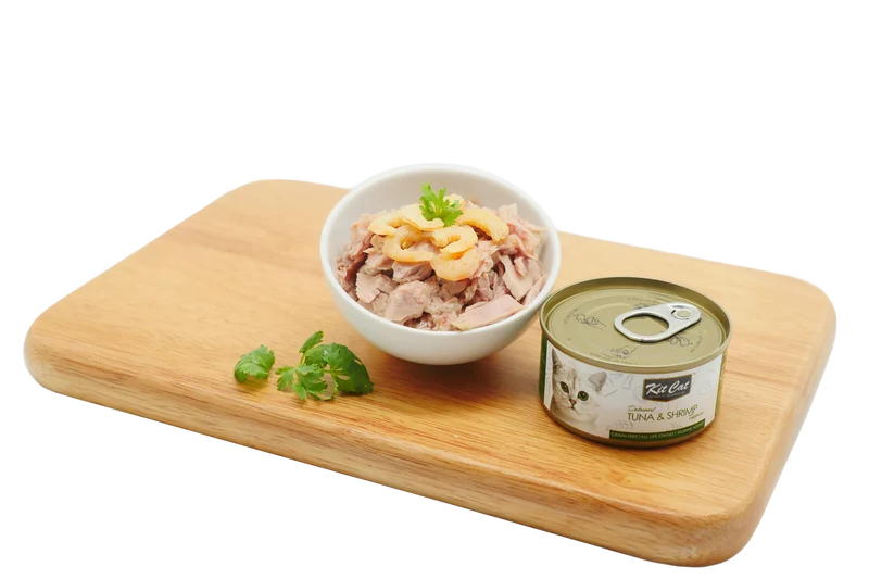 Atún con Camarones 80g - Comida húmeda en Gelatina