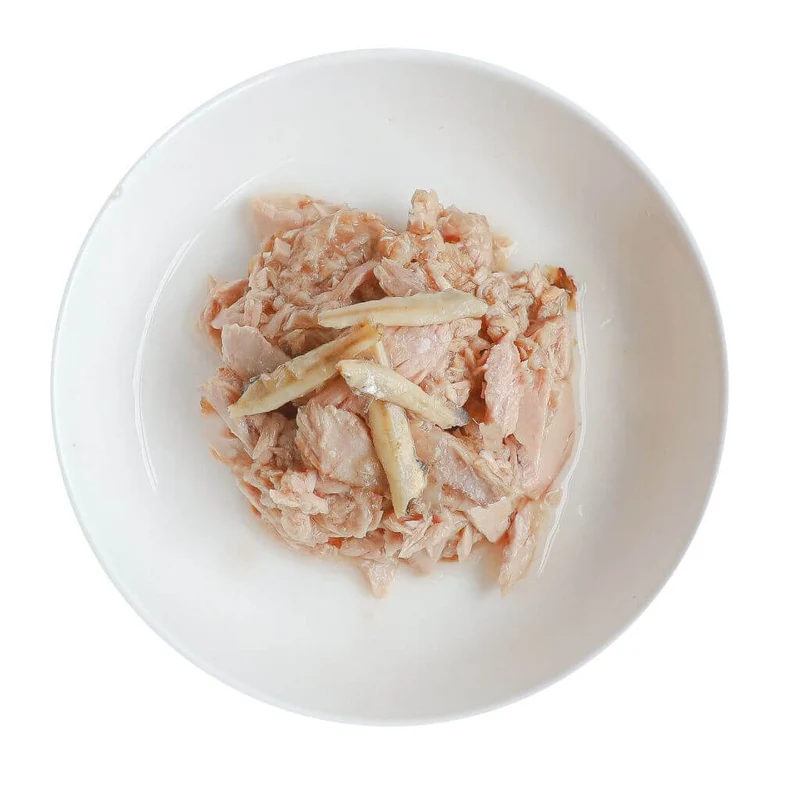 Atún con Anchoas 80g - Comida húmeda en Gelatina