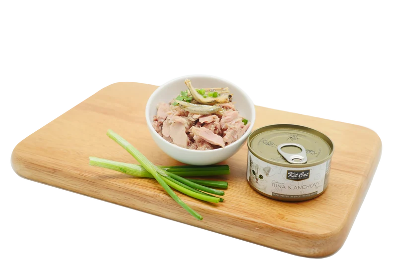 Atún con Anchoas 80g - Comida húmeda en Gelatina