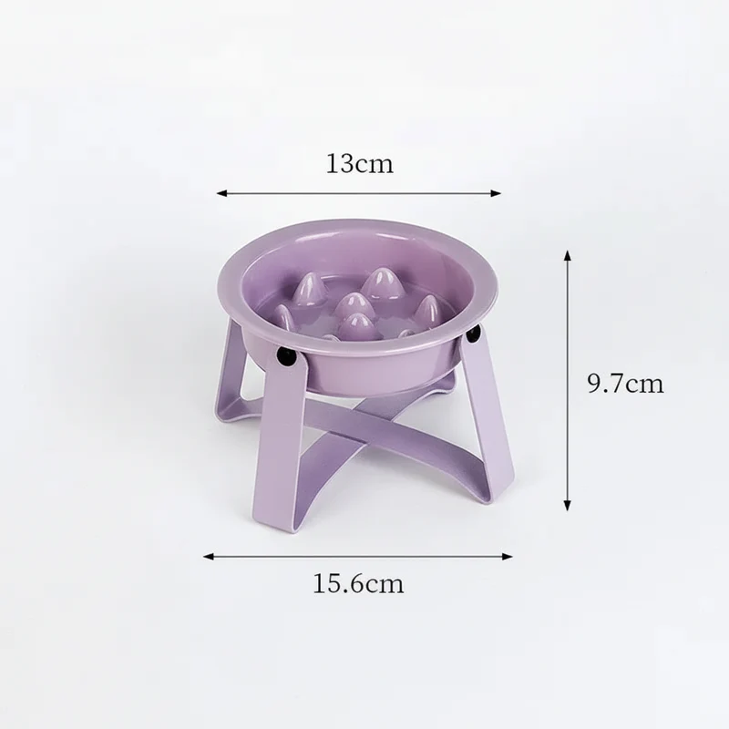 Gamelle Céramique Surélevée Anti Glouton Pour Chien et Chat
