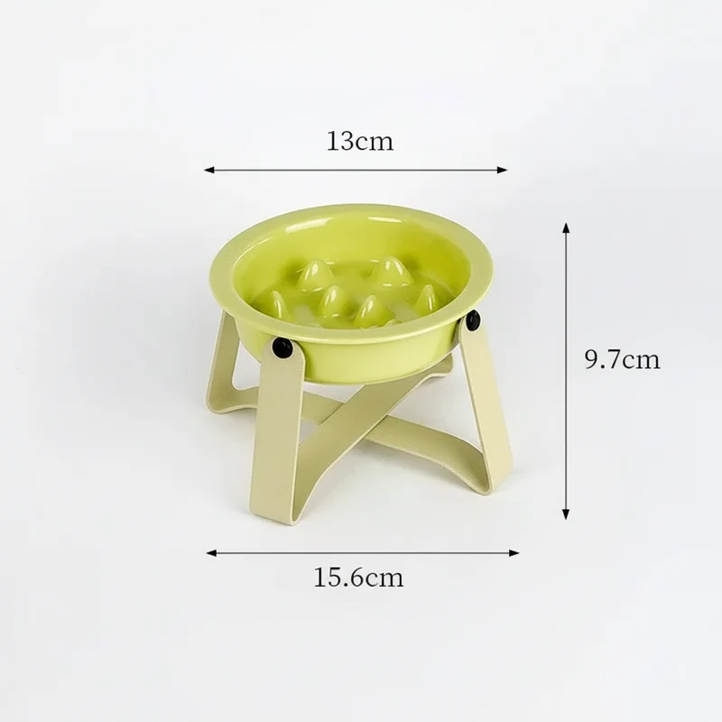 Gamelle Céramique Surélevée Anti Glouton Pour Chien et Chat