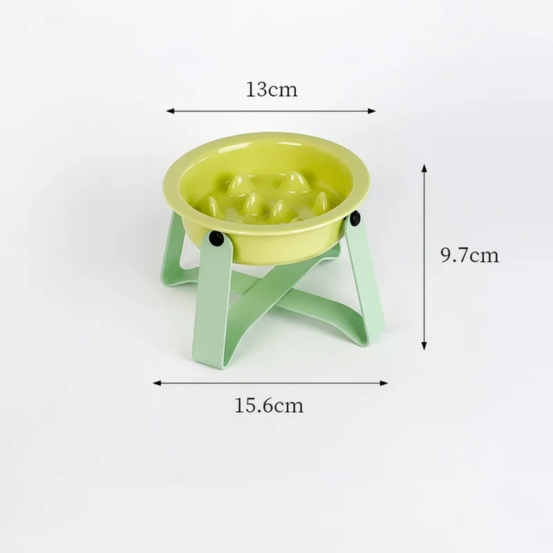 Gamelle Céramique Surélevée Anti Glouton Pour Chien et Chat