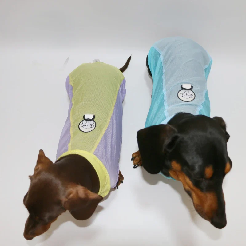 T-Shirt Rafraîchissant Pour Chien Teckel