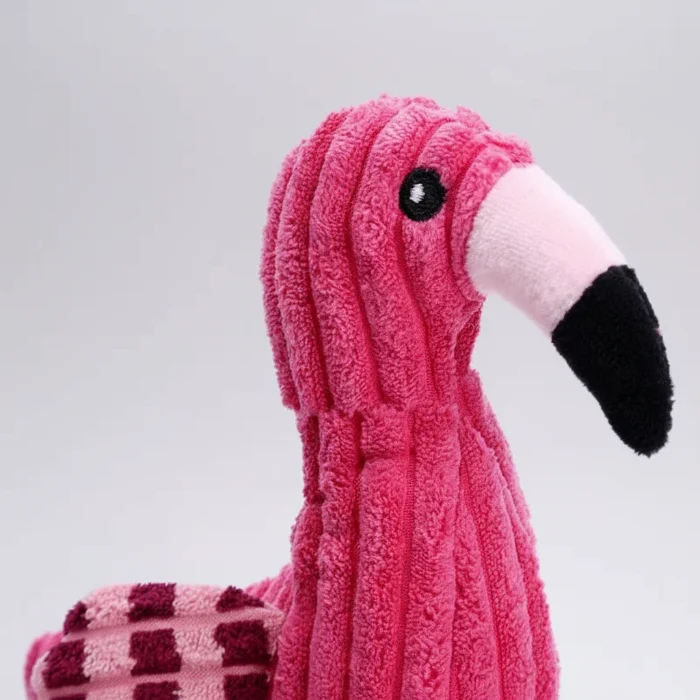 Jouet Peluche Flamant Rose Pour Chien