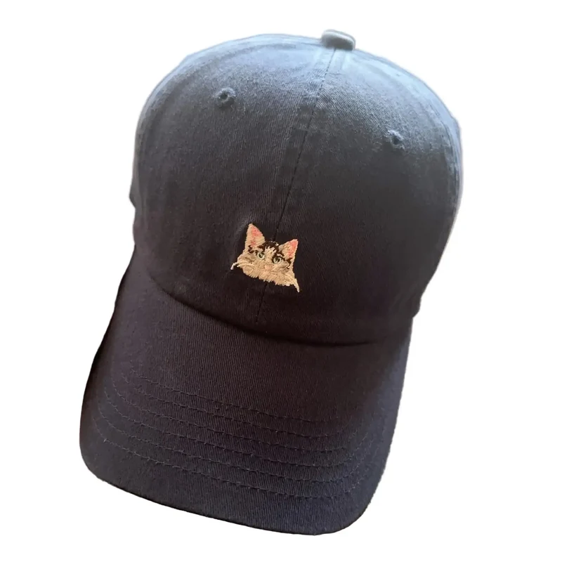 Casquette Avec Motif Chat