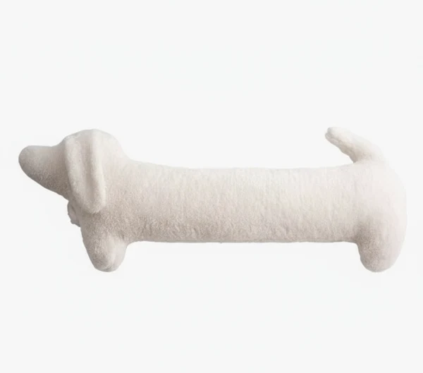 Coussin Teckel en Peluche Oscar & Plume : le cadeau design et cosy pour chien