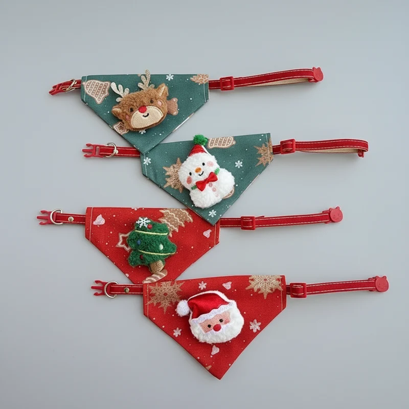 Bandana De Noël Pour Chat Et Petit Chien