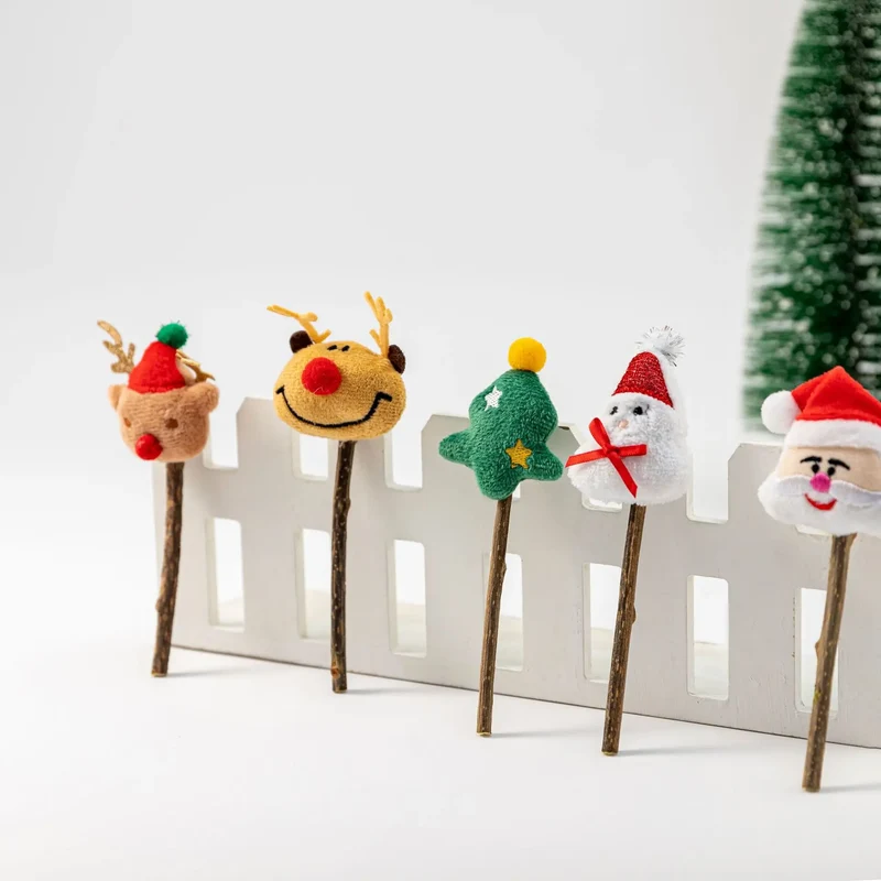 Jouets Ludiques De Noël Pour Les Chats