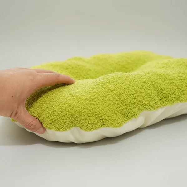 Cocon Confortable Pour Chat En Peluche Douce