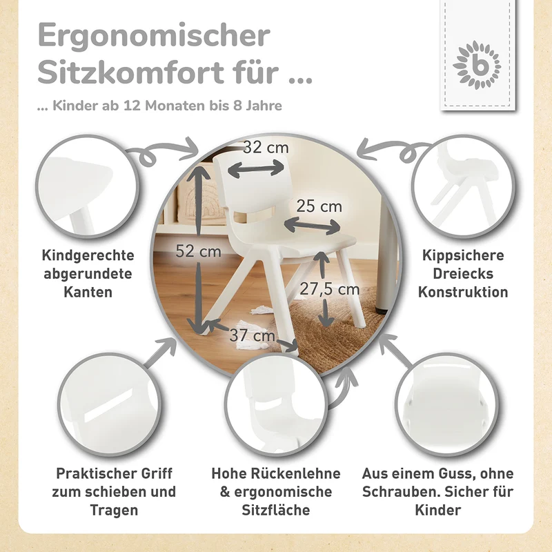 Stuhl weiß