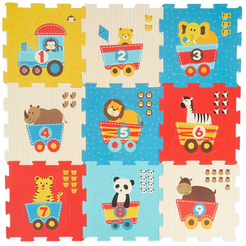 Puzzlematte Tier Motivzug 18 Teile