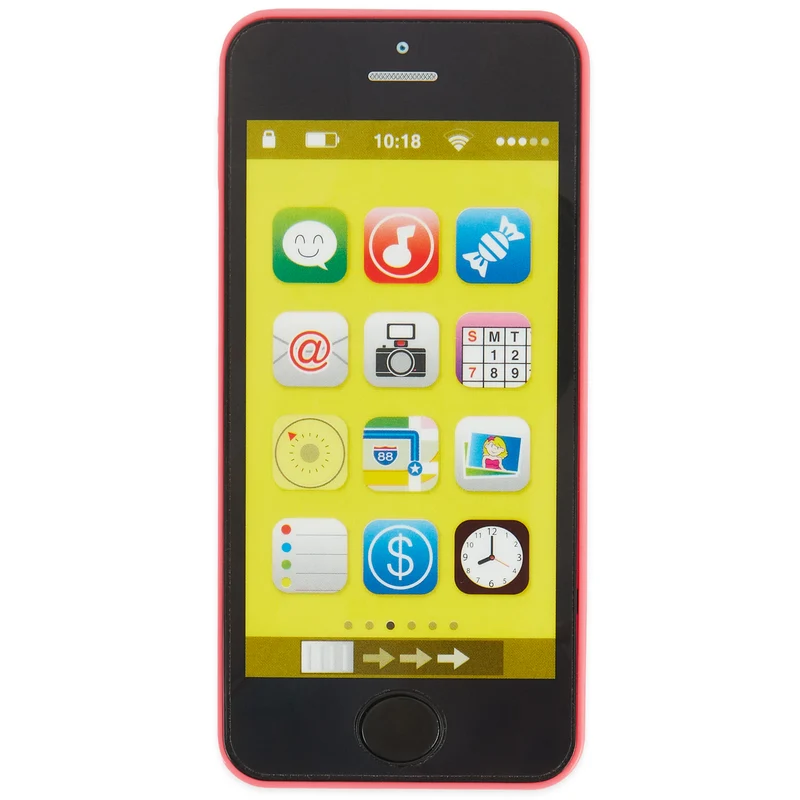 Smartphone rosa mit Licht/Sound