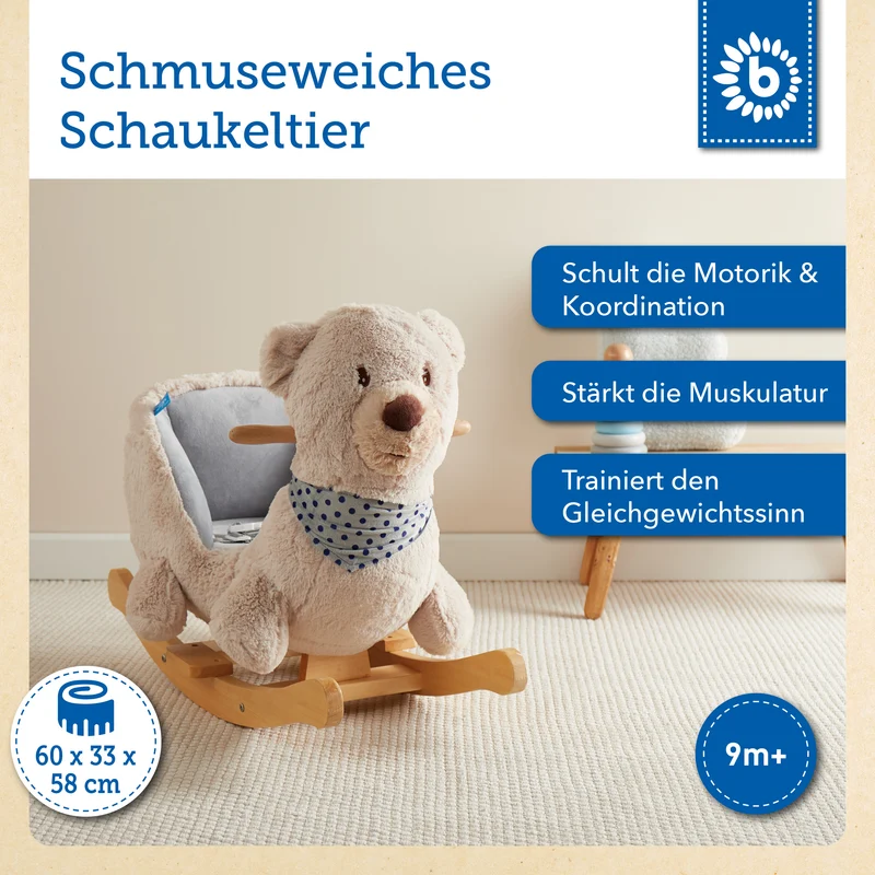 Schaukel Bär creme