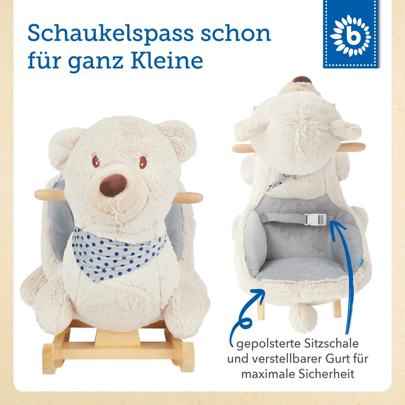 Schaukel Bär creme