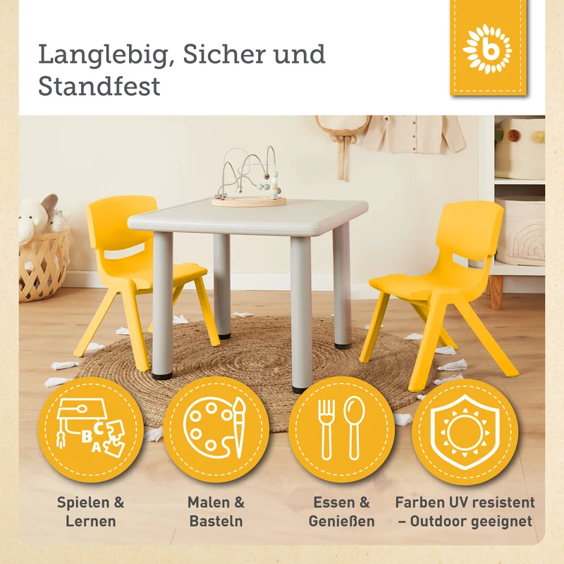 Kinderstuhl Gelb