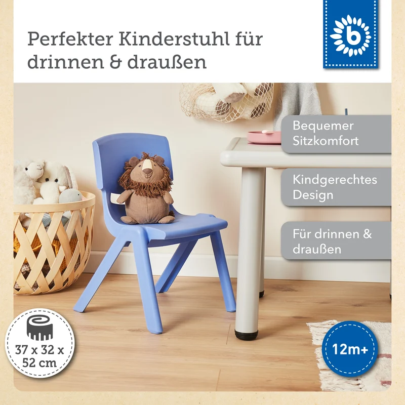 Kinderstuhl Blau