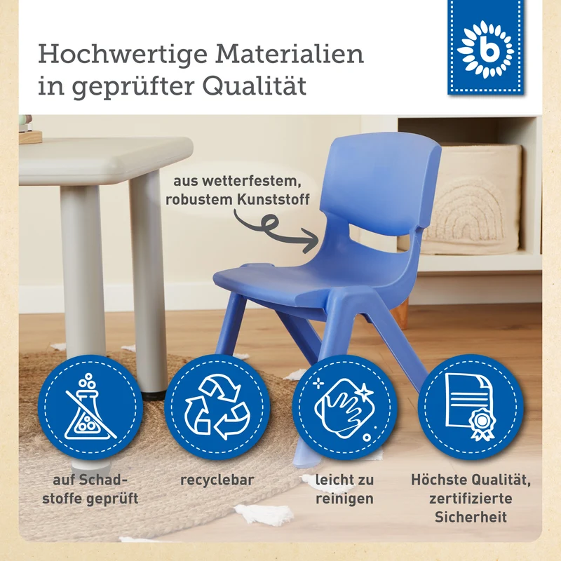 Kinderstuhl Blau