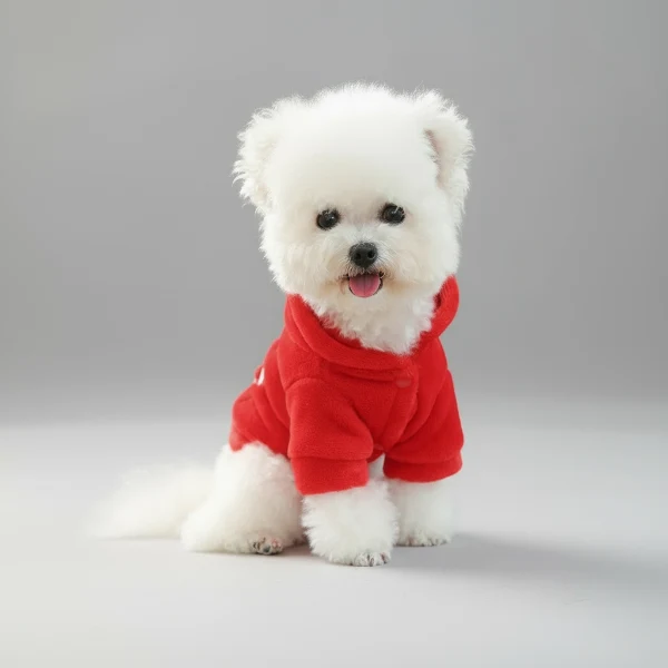 Sweat A Capuche De Noël Pour Petit Chien