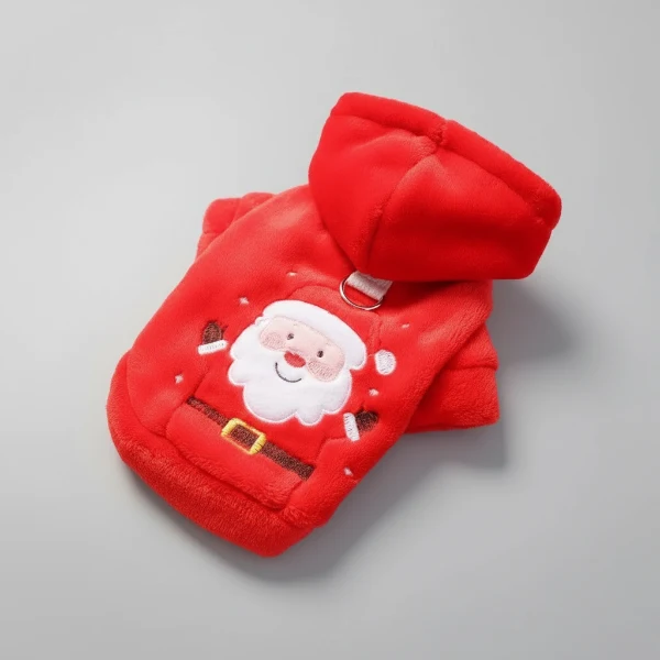 Sweat A Capuche De Noël Pour Petit Chien