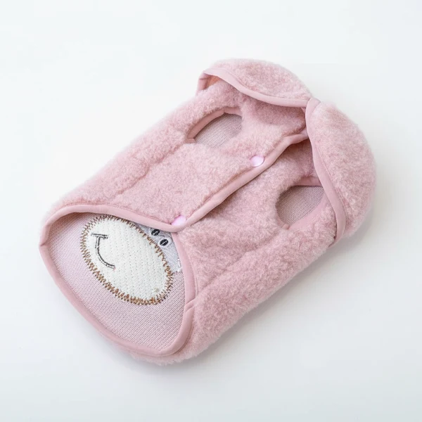 Gilet Polaire Noël Motif Elan Pour Chien