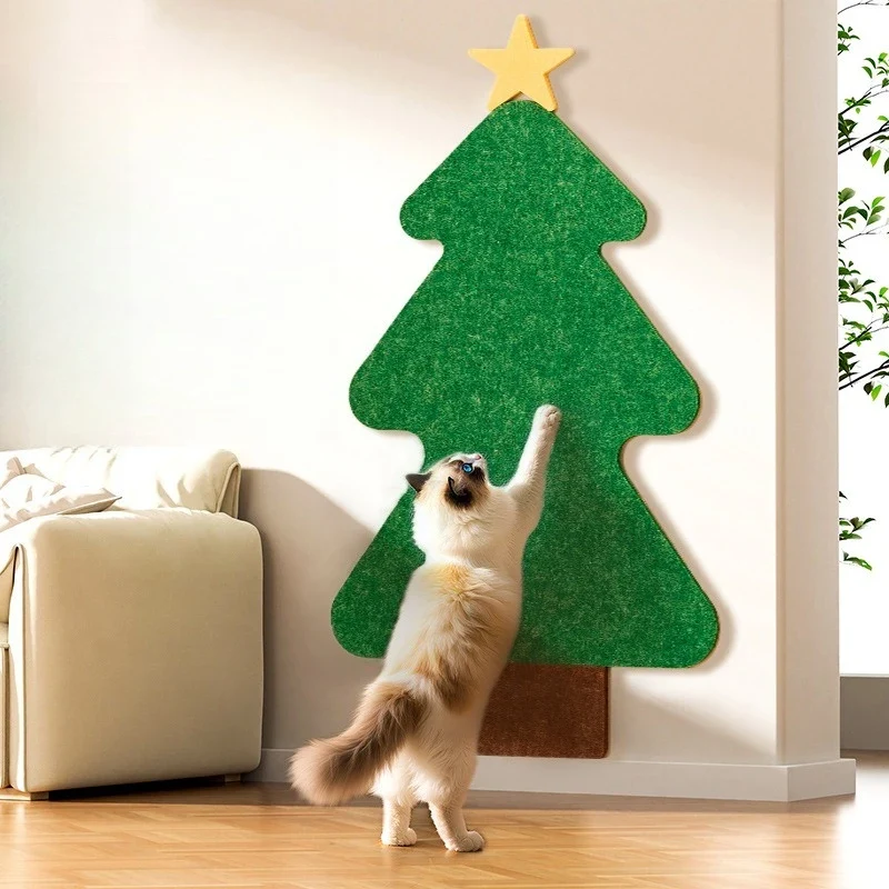 Grattoir en Feutre Autocollant Résistant Pour Chat