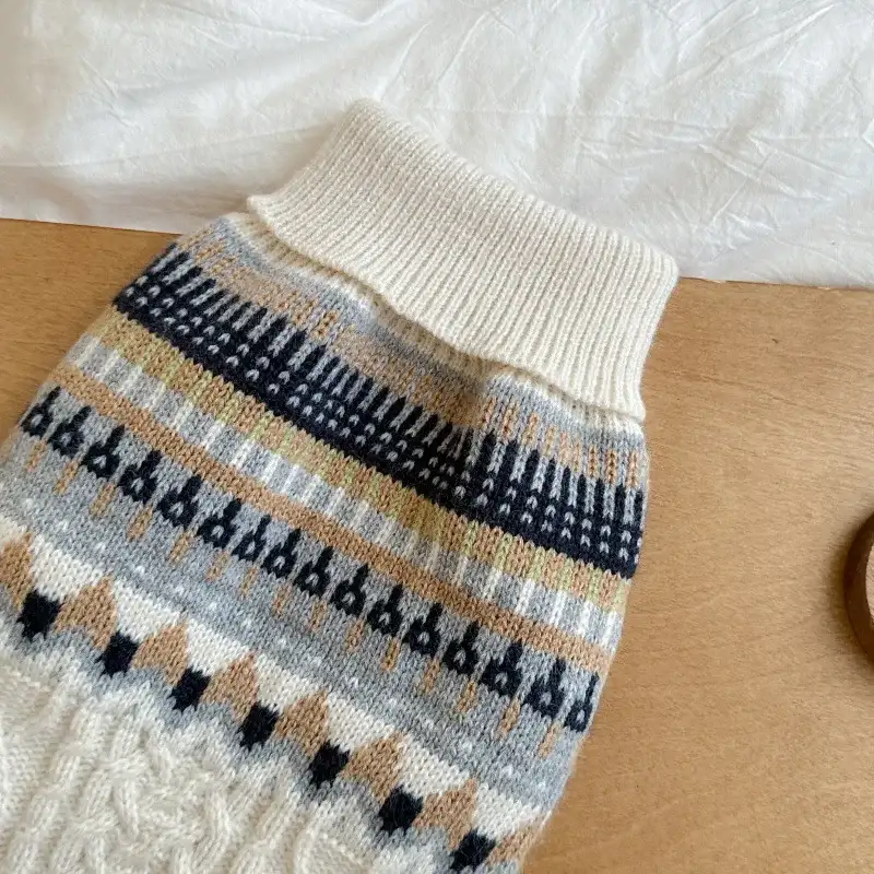 Pull Col Roulé Confort Pour Petit Chien