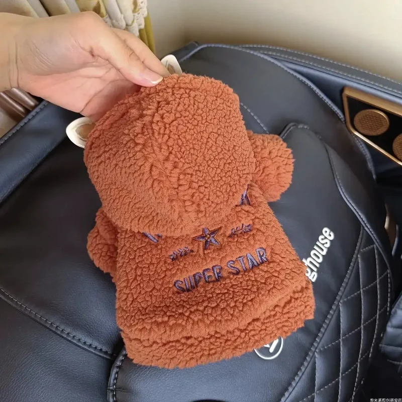 Pull Polaire Capuche Pour Chien Teckel