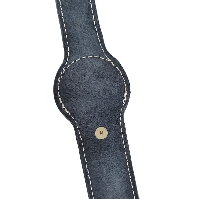 Collier Pour Chien AirTag En Cuir Véritable
